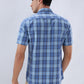 Parx Blue Casual Shirt