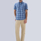Parx Blue Casual Shirt
