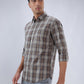 Parx Brown Casual Shirt