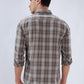 Parx Brown Casual Shirt