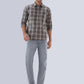 Parx Brown Casual Shirt