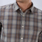 Parx Brown Casual Shirt