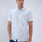 Parx Blue Casual Shirt