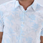Parx Blue Casual Shirt