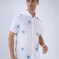Parx Blue Casual Shirt