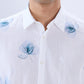 Parx Blue Casual Shirt