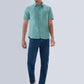 Parx Green Casual Shirt