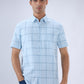 Parx Blue Casual Shirt