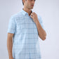 Parx Blue Casual Shirt