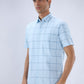 Parx Blue Casual Shirt