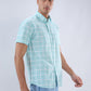 Parx Green Casual Shirt
