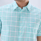 Parx Green Casual Shirt
