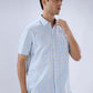 Parx Blue Casual Shirt