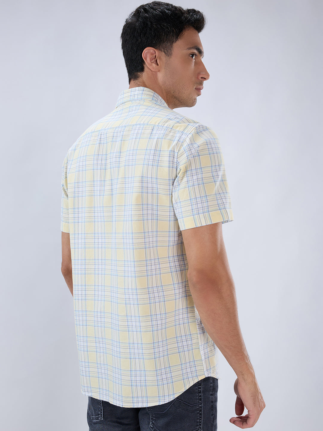 Parx Yellow Casual Shirt