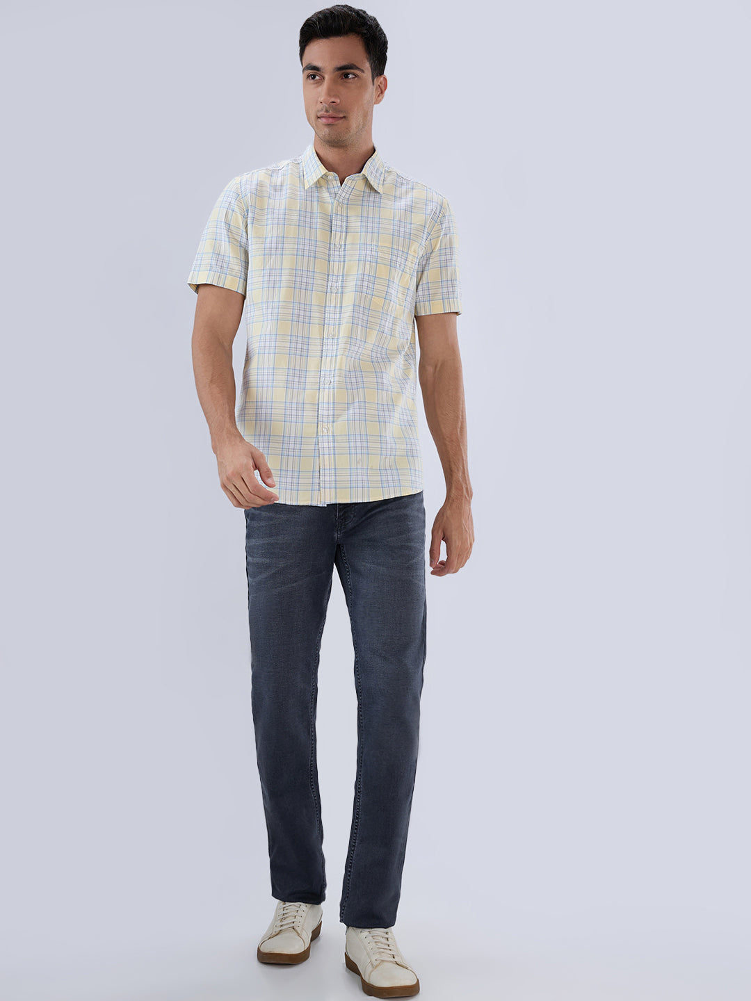 Parx Yellow Casual Shirt