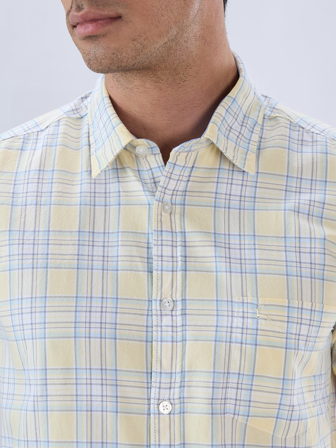Parx Yellow Casual Shirt