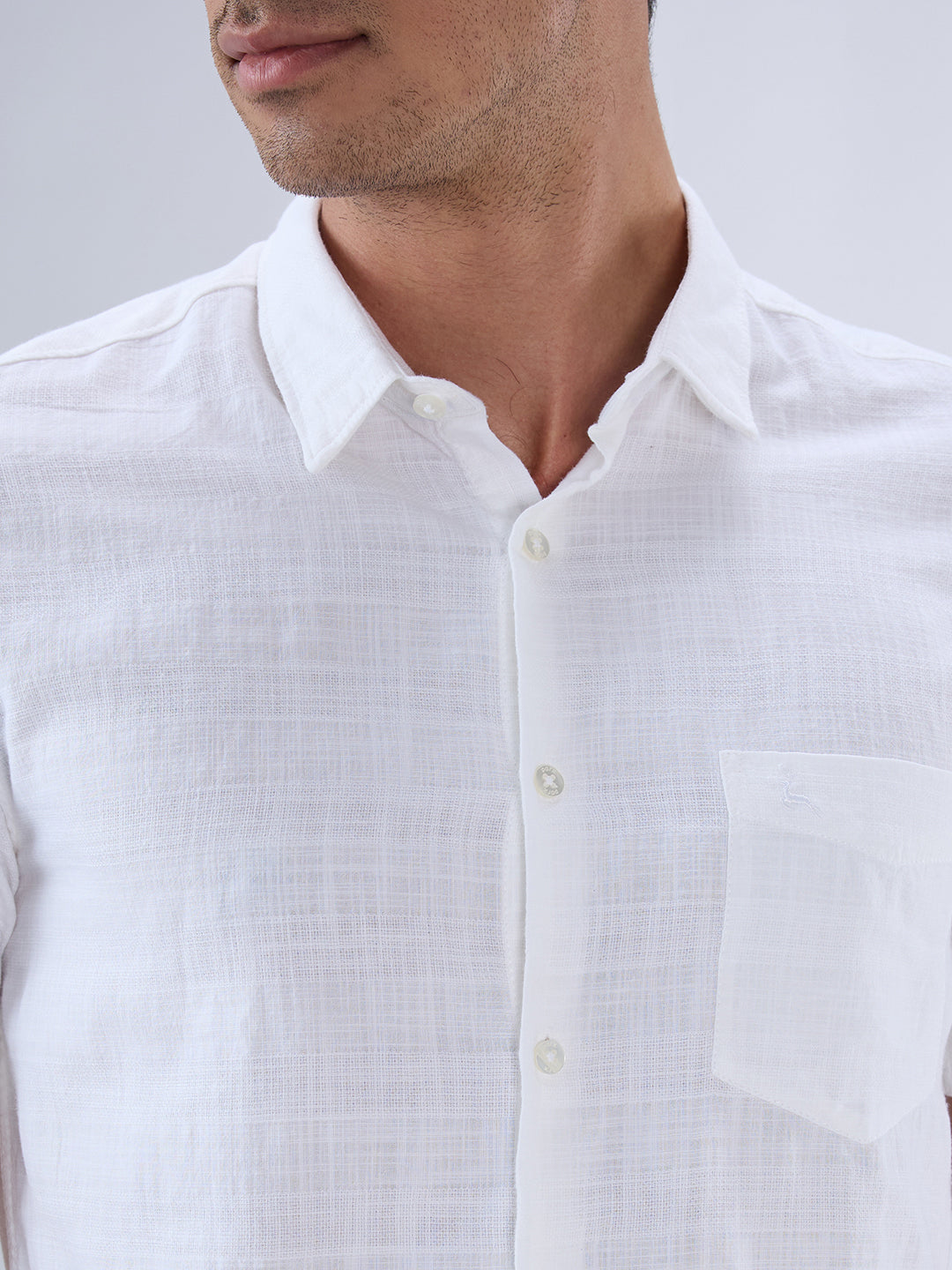 Parx White Casual Shirt