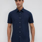 Parx Blue Casual Shirt