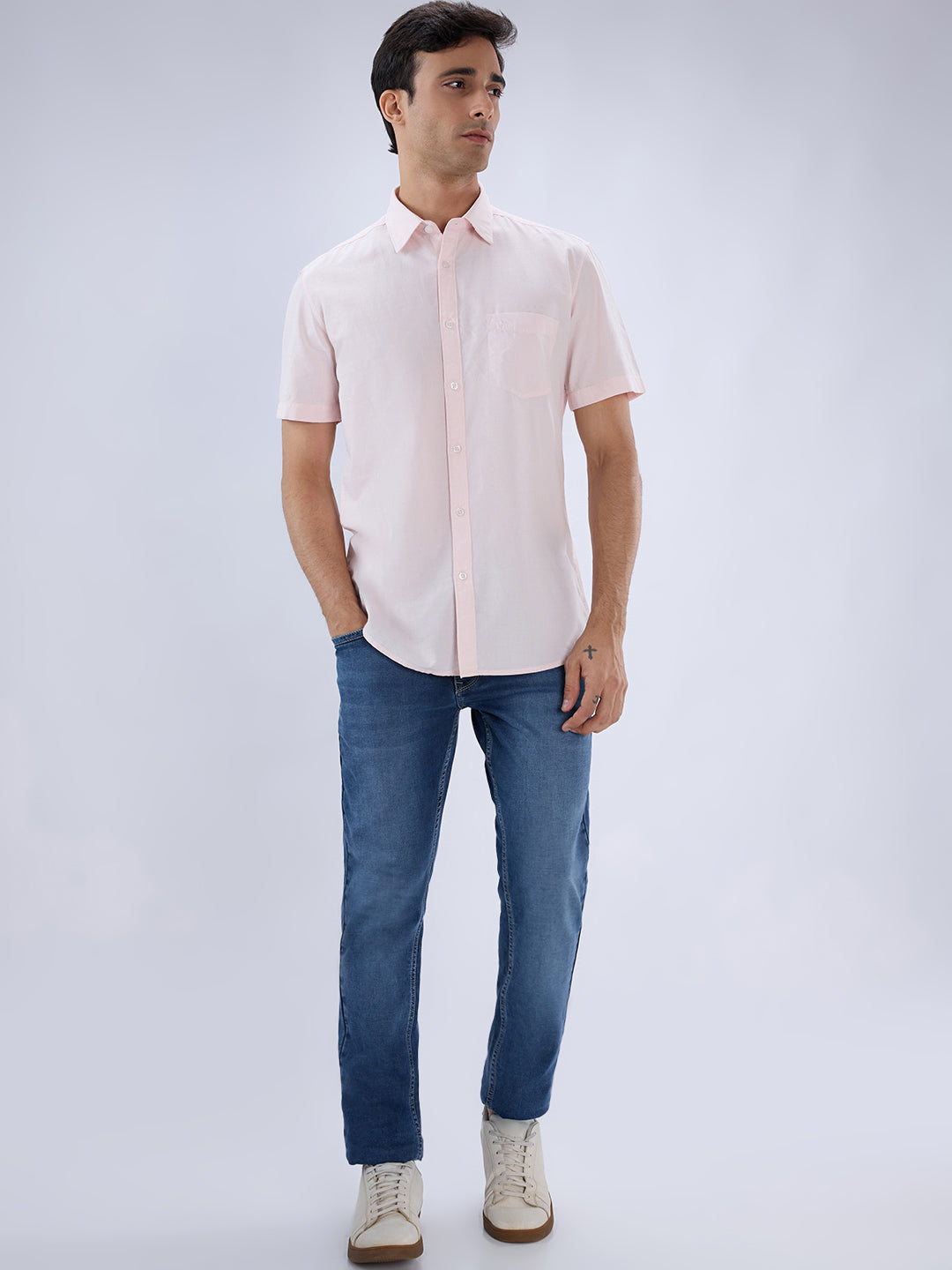 Parx Red Casual Shirt