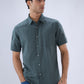 Parx Green Casual Shirt
