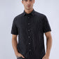 Parx Black Casual Shirt