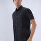 Parx Black Casual Shirt