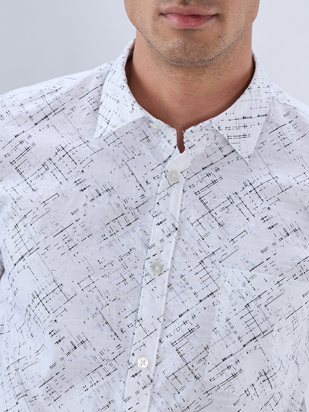 Parx White Casual Shirt