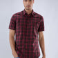 Parx Maroon Casual Shirt