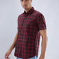Parx Maroon Casual Shirt