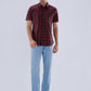 Parx Maroon Casual Shirt