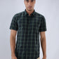 Parx Green Casual Shirt