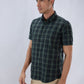 Parx Green Casual Shirt