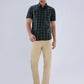 Parx Green Casual Shirt