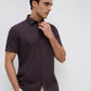 Parx Maroon Casual Shirt