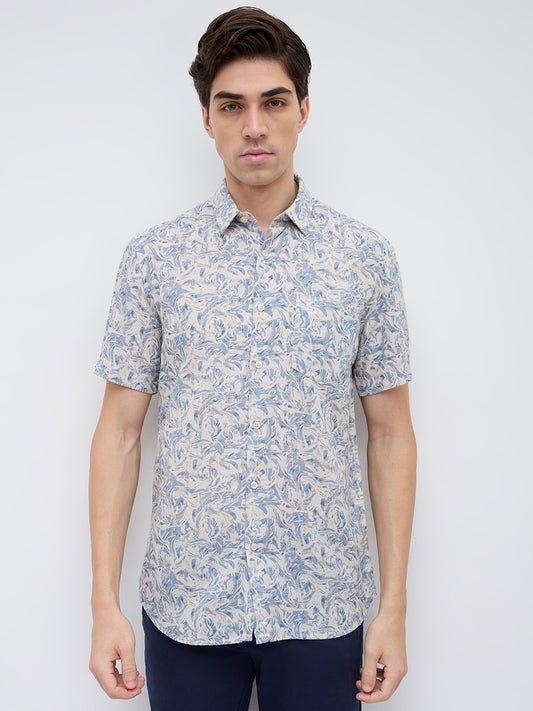 Parx Grey Casual Shirt