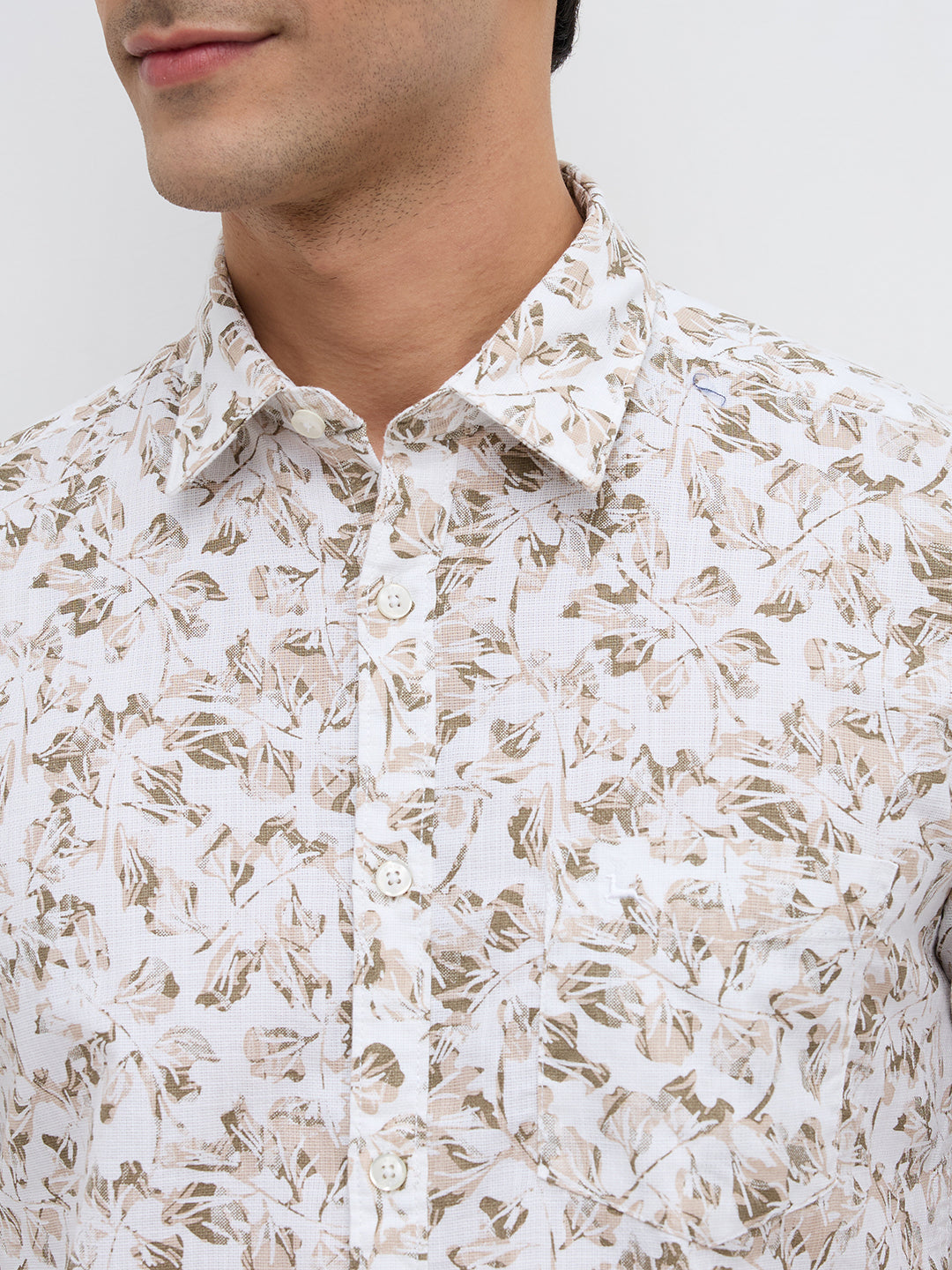 Parx White Casual Shirt