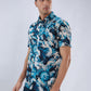 Parx Green Casual Shirt