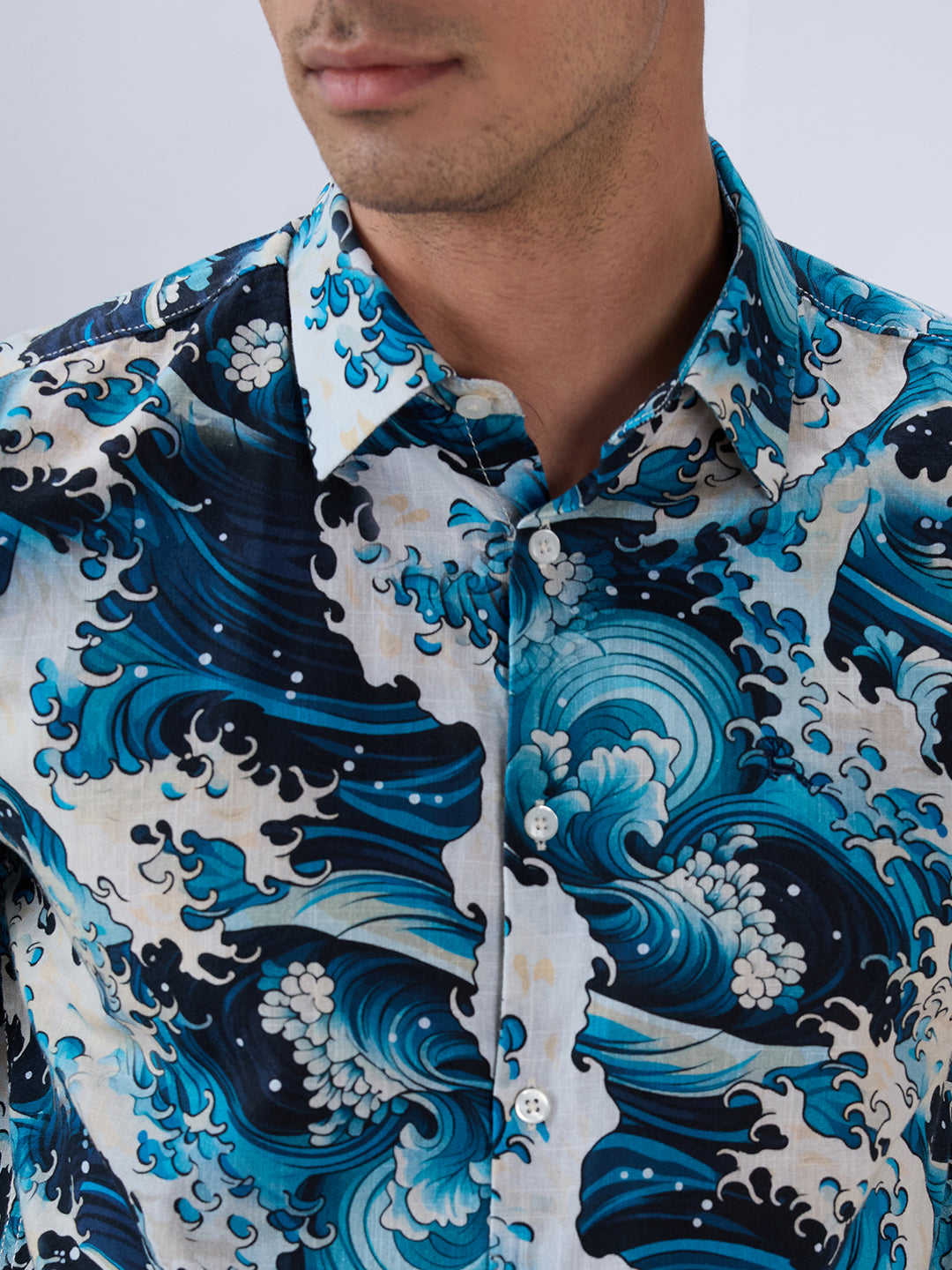 Parx Green Casual Shirt