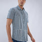 Parx Blue Casual Shirt