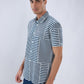 Parx Blue Casual Shirt
