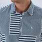 Parx Blue Casual Shirt