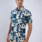 Parx Blue Casual Shirt