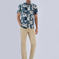 Parx Blue Casual Shirt