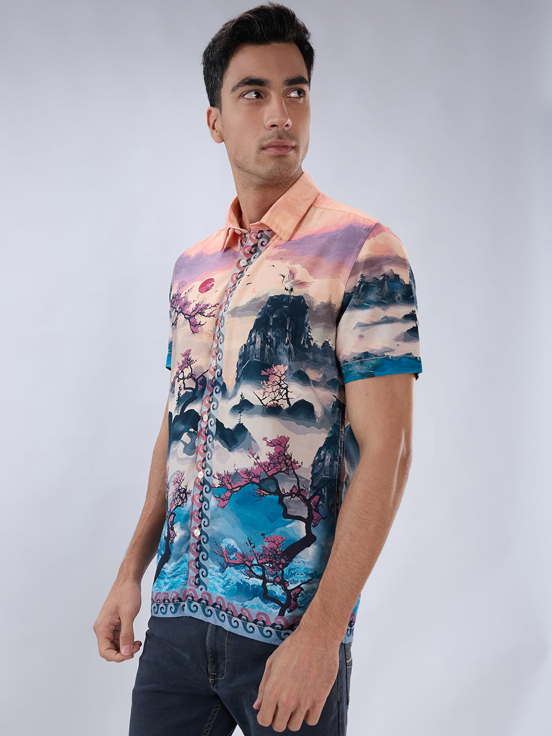 Parx Red Casual Shirt