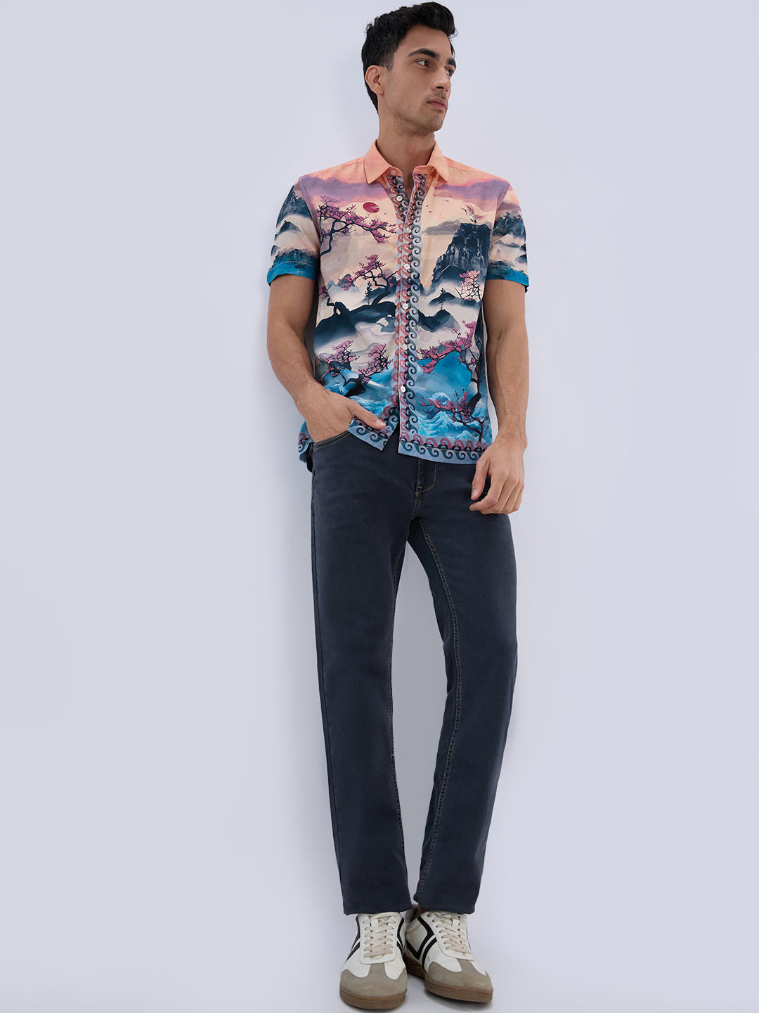Parx Red Casual Shirt