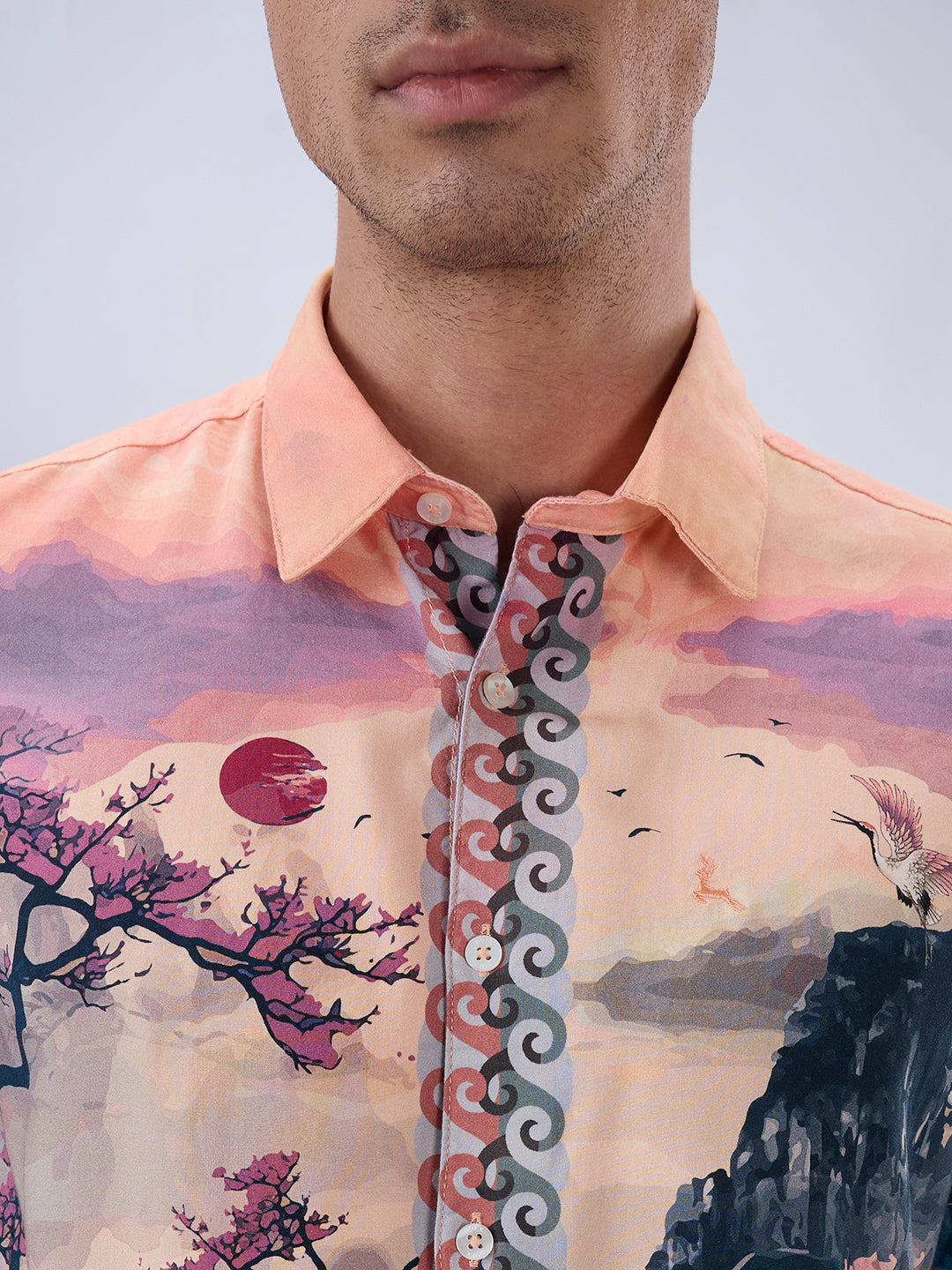 Parx Red Casual Shirt
