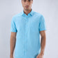 Parx Blue Casual Shirt