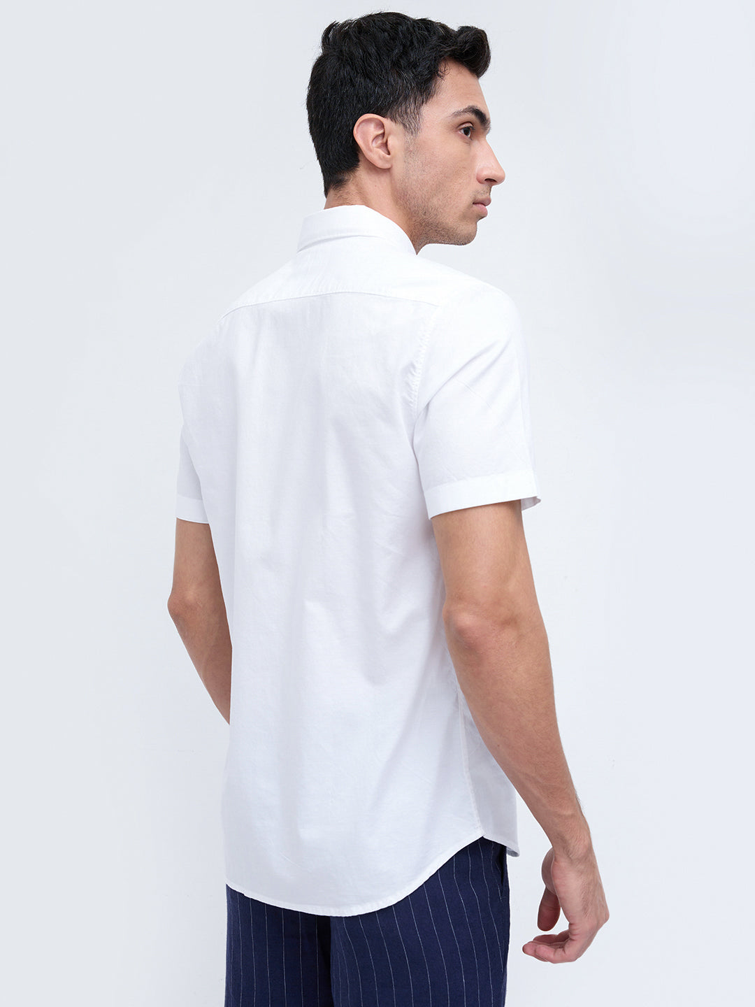 Parx White Casual Shirt