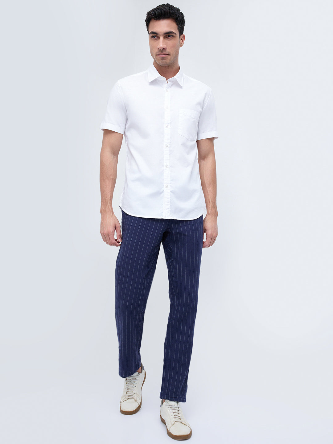 Parx White Casual Shirt