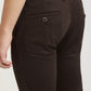 Parx Men Brown Tapered Fit Solid Cotton Spandex Trouser